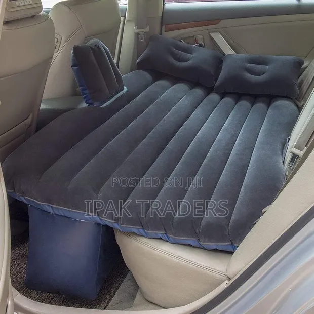 Portable Inflatable Car Back Seat Bed - 1