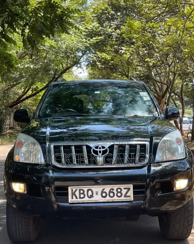 Toyota Land Cruiser Prado 2005 Nyeusi - 1