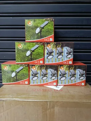 6 Pieces Waterproof Solar Landscape Lights - Brand New