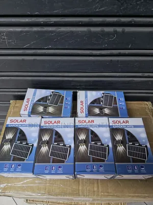 6-Piece Up and Down Solar Garden Wall Light - Waterproof