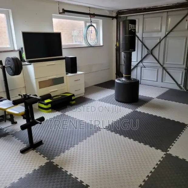 1m x 1m Interlocking Thick Exercise Mats - 1