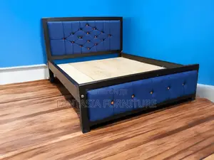 Kitanda cha 5x6 Blue Diamond-Tufted