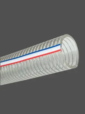Clear Wired Heavy Duty Suction Pipe 4" 12m