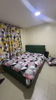 Brand New 5x6 Upholstered Platform Bed - Emerald Green - 2