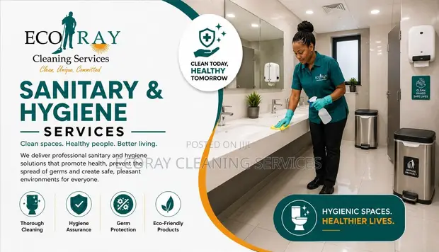 Ecoray Cleaning Services: Sanitary & Hygiene Solutions - 1