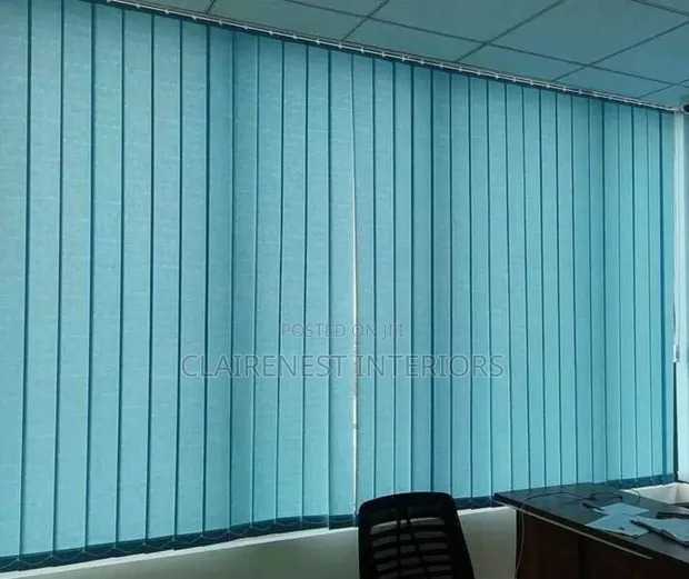 Vertical Office Window Blinds - 1