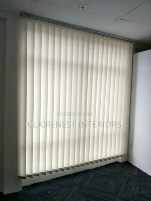 Elegant Vertical Blinds for Office Windows