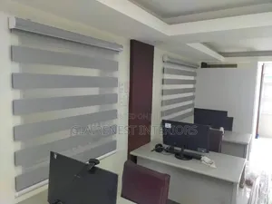 Powder Coated Curtain Rods for Office Blinds
