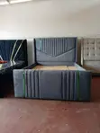 Bold Grey Chester Bed - 5x6 - 2