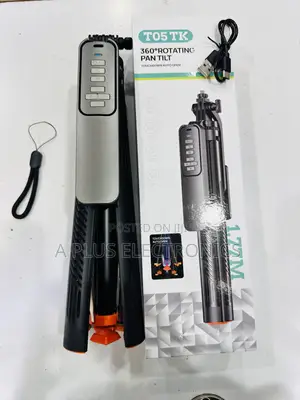 T05 1.77M Adjustable Tripod Stand for Camera & Phone