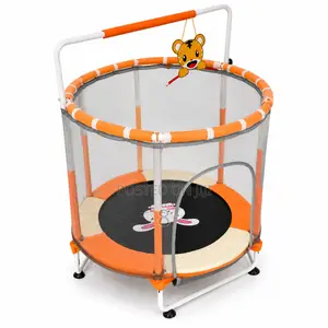 5ft Kids Trampoline with Safety Enclosure