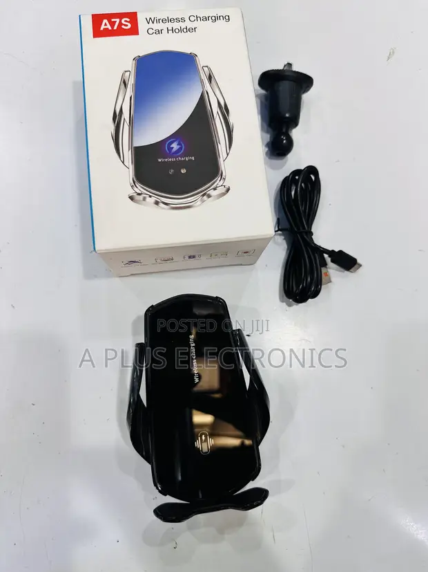 A7S Wireless Charging Phone Holder | Fast Charging - 1
