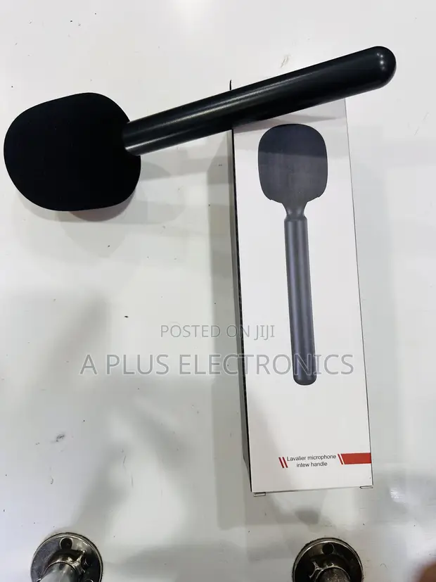 Lavalier Interview Microphone - Portable Clip-on Recording Mic - 1