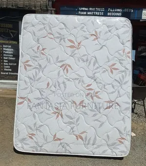 5x6 Bed Frame with Velvet Upholstery and Diamond Tufting