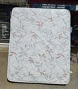 5x6 Bed Frame with Velvet Upholstery and Diamond Tufting - 1