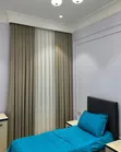 Home Interiors Grey and Beige Curtains - 1