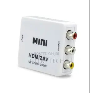 Mini AV/RCA to HDMI Scaler Converter 1080P