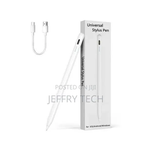 Universal Stylus Pen for Windows, iOS, Android - White - 1