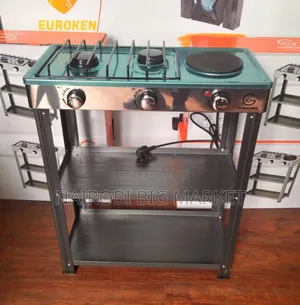 Eurochef Deluxe Gas Stove EC-6073 2+1 Hybrid Burner