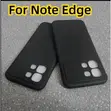 Infinix Note Edge Silicone Protective Case - Matte Black - 1