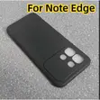 Infinix Note Edge Silicone Protective Case - Matte Black - 2