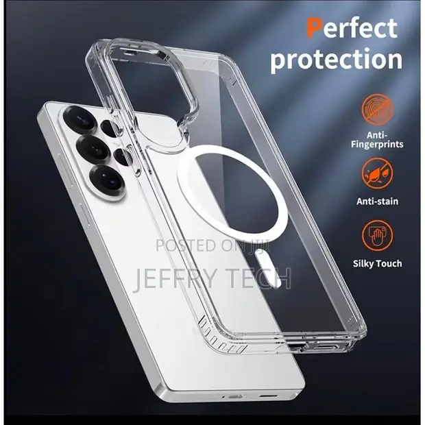 Samsung S26 Ultra Transparent Case with Camera Protection - 1