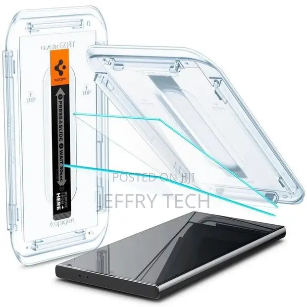 Spigen Glas.tR Ez Fit Screen Protector for Samsung Galaxy S24 Ultra - 1