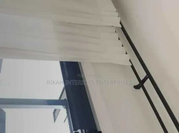 Jua Kali Curtain Rods - Powder Coated - 1