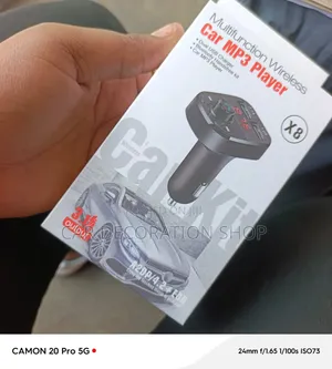 Bluetooth Handsfree Car Modulator with LED Display