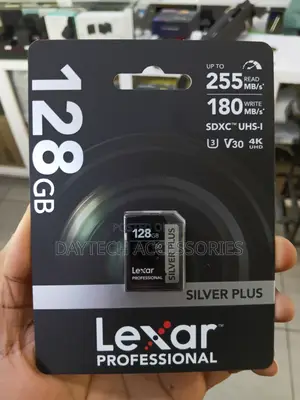 Lexar Professional Silver Plus 128GB UHS-I SDXC Memory Card