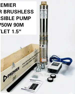 Premier DC Solar 96V 750W 90m Brushless Submersible Water Pump