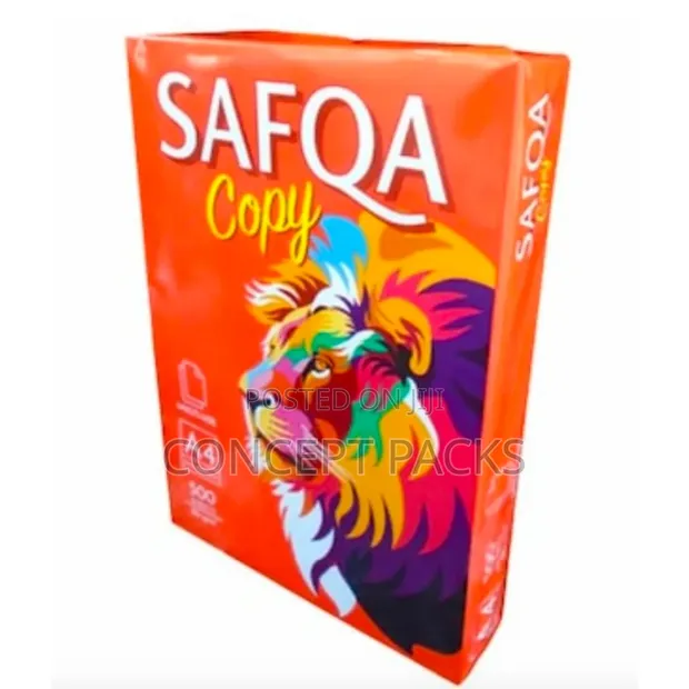 Safqa A4 Printing Paper (5 Ream Packs) - 1