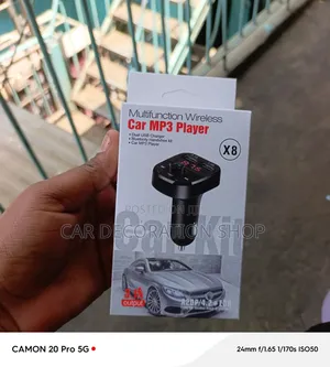 Bluetooth FM Transmitter with Dual USB Ports