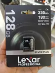 Lexar Professional Silver 128GB SDXC UHS-I Memory Card - 3