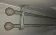 White Jua Kali Curtain Rods - Environmental Friendly - 1