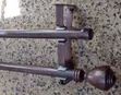 Silver Jua Kali Curtain Rods - Brand New - 2