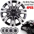 15" Wheel Rim Covers - Sporty Upscale Look - 2