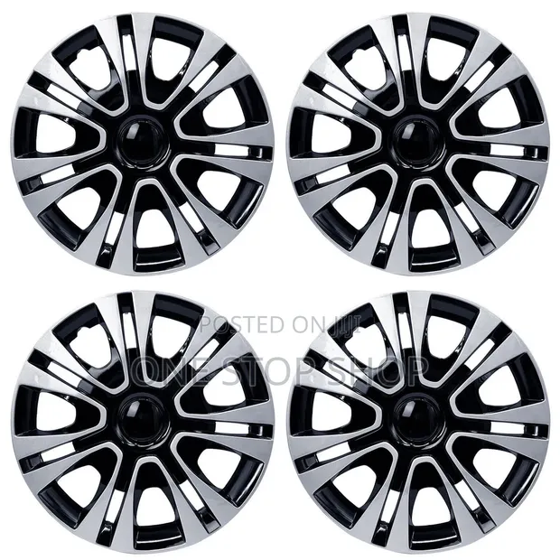 14/15/16" Universal Snap-On Hubcaps Wheel Covers - 1