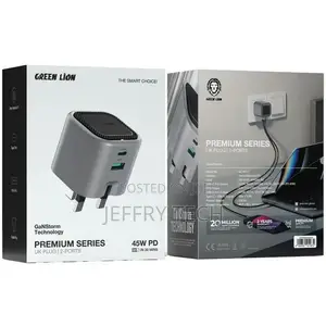 Green Lion Premium Series GaN Charger 45W