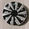 14" Universal Multi-Spoke Wheel Caps with Dual Tone Finish - 2