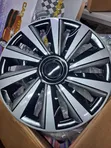 14" High Strength Weather-Resistant ABS Plastic Snap-On Wheel Cover - 2