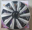 14" High Strength Weather-Resistant ABS Plastic Snap-On Wheel Cover - 3