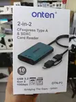 Onten OTN-P3 2-in-2 Memory Card Reader - 2