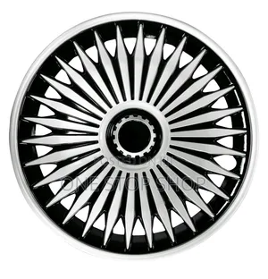 16-inch Silver & Black Finish Wheel Covers for Alloy Wheel Look