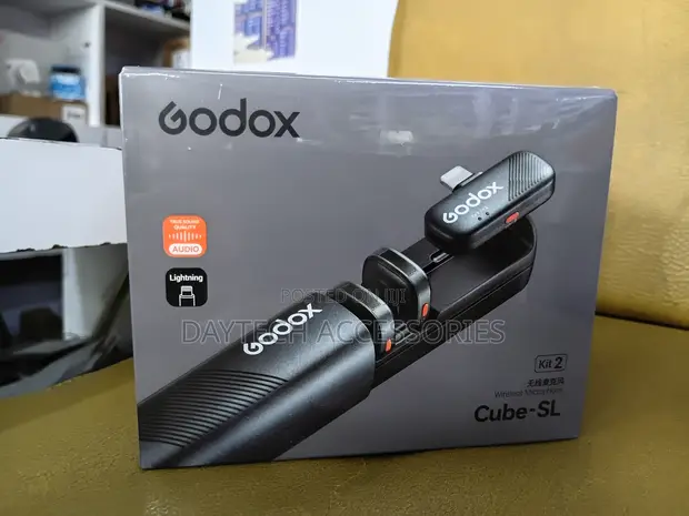 Godox Cube-SL Kit2 2.4GHz Wireless Microphone System (Black) - 1