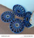 14" Blue Snap-on ABS Plastic Wheel Caps (Dirt & Scratch Resistant) - 2