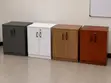 Boss Office Products 2-Door Lockable Storage Cabinet - 1