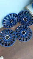 14" Impact Resistant Wheel Caps with Snap-on Retention Ring - 1