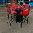 Bar Drum Set with 4 Branded High Chairs - 1