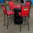 Bar Drum Set with 4 Branded High Chairs - 2